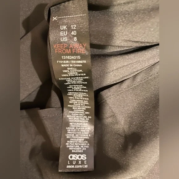 ASOS luxe pleated off shoulder cotton poplin skater dress - Picture 10 of 10